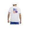 New Nike Set in Sleeve T Shirt Men's White DM6260-100