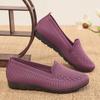 Extra Large Women's Spring & Summer Breathable Flyknit Mesh Shoes for Middle-Aged & Elderly Mothers
