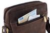 Men's Leather Shoulder Bag - Always Wild