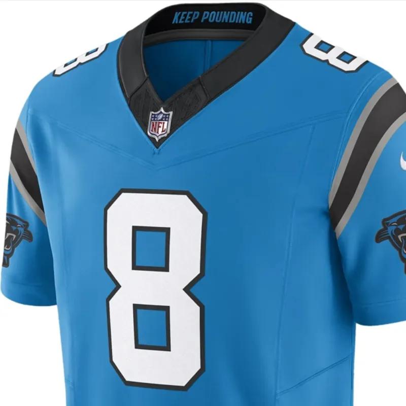Nike Jaycee Horn Carolina Panthers Men's Nike Dri-FIT Nfl Limited Football Jersey (Unisex) T-Shirts 16796567 | Blue