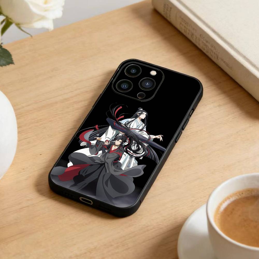 Grandmaster-Demonic Cultivation Phone Case For iPhone 17 16 15 14 13 12 Max Plus Silicone Black Cover