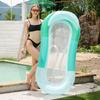 Pvc Gradient Green Adult Water Hammock Lounger Inflatable Chair Cross-border Hot Sale