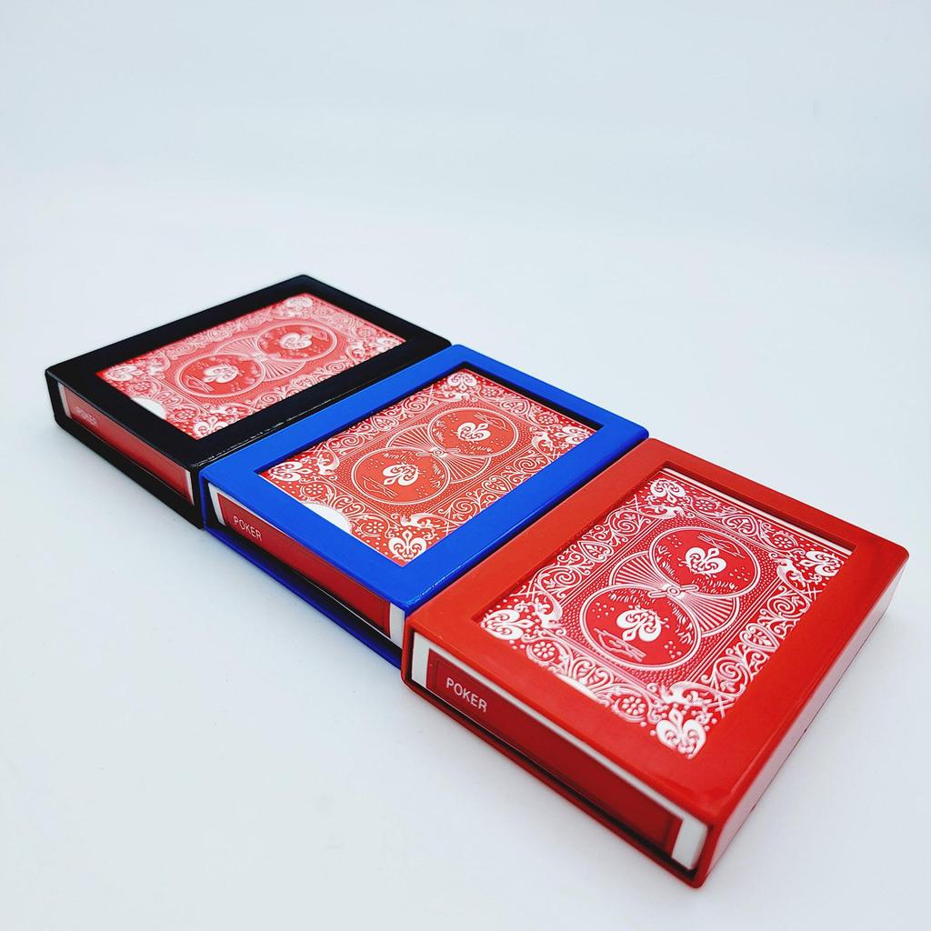 G0524 Poker Invisibility Trick - King Magic Plastic Card Vanish Props