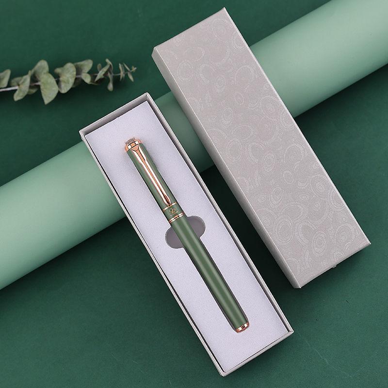 Roche Pen Gift Box With Lettering, Positive Posture, Special For Students, Replaceable Ink Bag, Iridium Pen Gift