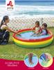 JILONG Round Pool, 150 x 150 x 29cm (inflated size), with air cushion bottom, JL-687898, GRYLRD, Medium Size