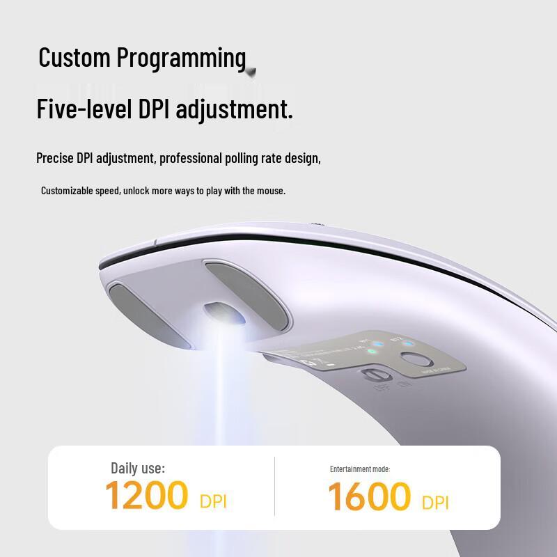 W&P Bluetooth Triple-Mode Ergonomic Wireless Mouse