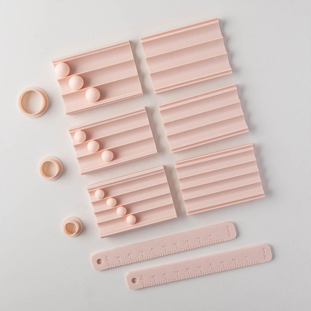 Multi Size Clay Sphere Forming Tool Kit High Quality Design Mold for Jewelry Making and Polymer Clay Creations