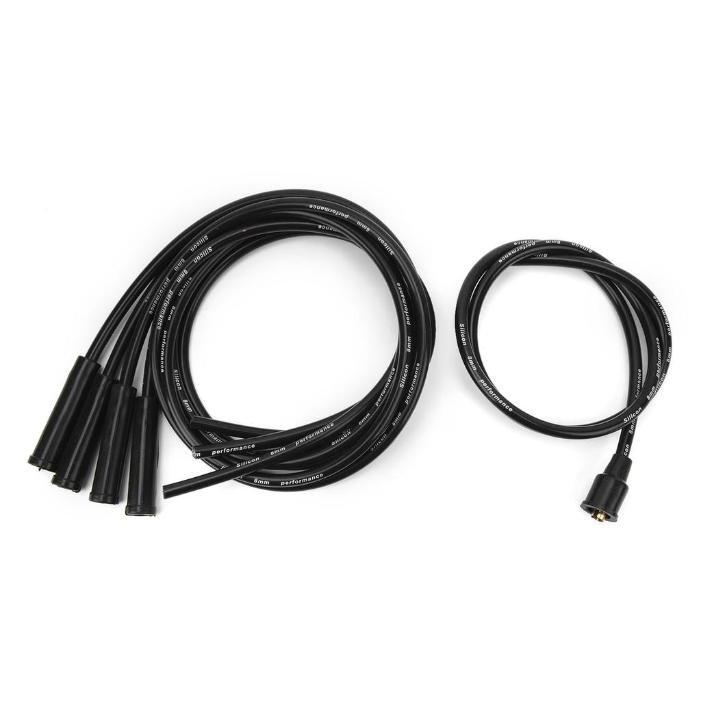 8mm Wire 1m Length High Efficiency Stable Ignition Wire Set for 4 Cylinder Cars