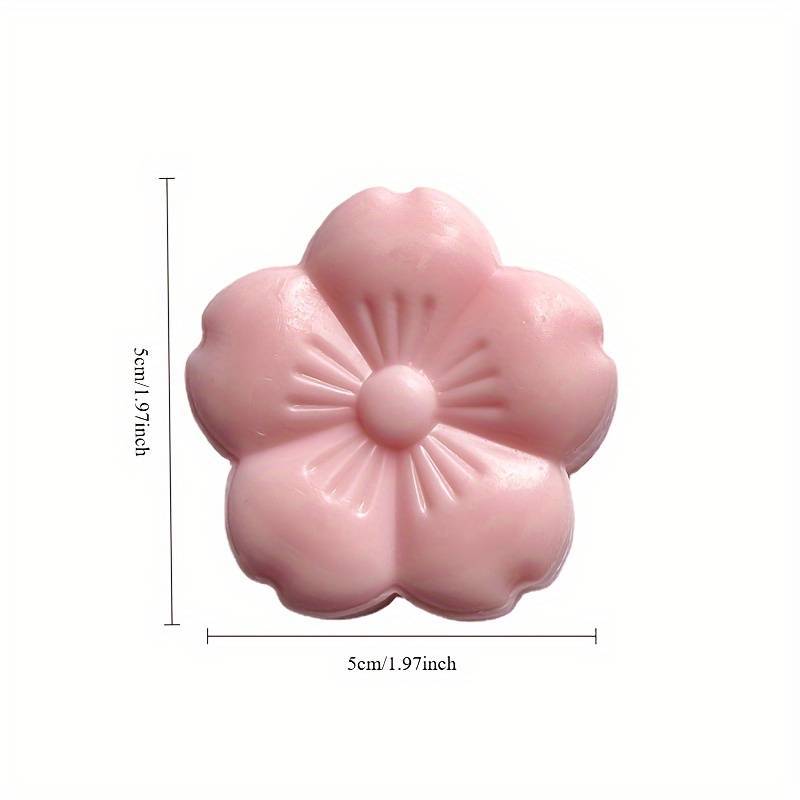 Savon aux huiles essentielles de plantes et aux fleurs de cerisier Parfum rafraîchissant Savon de bain Nettoyant visage Corps Parfum longue durée Savon artisanal