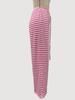 2026 Autumn/Winter Women's Casual Striped Cotton Drawstring Pants