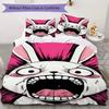Cartoon Rabbit Pattern Bedding,Quilt Set Quilt Cover Pillowcase Home Birthday Gift (1*duvet cover+2*pillowcase,without core)ZSJT0917257