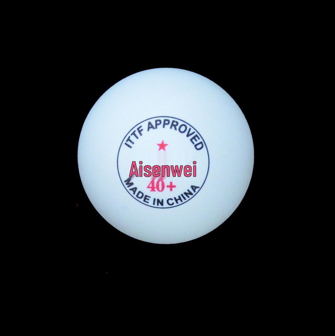 Seamed 40+ Grade One Star Table Tennis Balls for Competition & Training