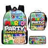 Mario, Primary And Secondary School Schoolbag, Children'S Backpack, Cartoon Satchel.