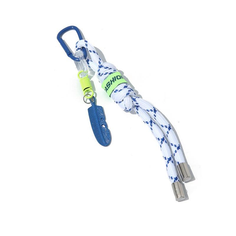 

Accessories Simple men s and women s pendants Multi-color hand rope Keychain pendant Creative personalized car key chain ring