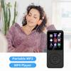 MP4 MP3 Player 1.77 Inch TFT Color Backlit LCD Screen USB Rechargeable BT MP3 Player Support for Win XP