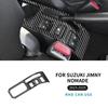 Car Central Console Handbrake Panel Cover For Suzuki Jimny Nomade RHD 5-Doors 2023-2025 ABS Auto Decoration Interior Accessories