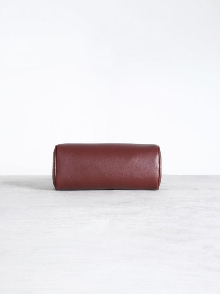 Genuine Leather Cylinder Pen Holder & Shoulder Bag, Women's 2026 Niche Style, First Layer Cowhide, Cross-Body, Commuter Essential.