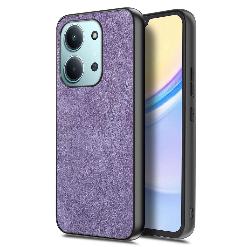 Shockproof Case For Xiaomi Poco C85 4G (171mm)/Redmi 15C 4G (Global) (171mm) Slim Retro Leather Phone Back Cover