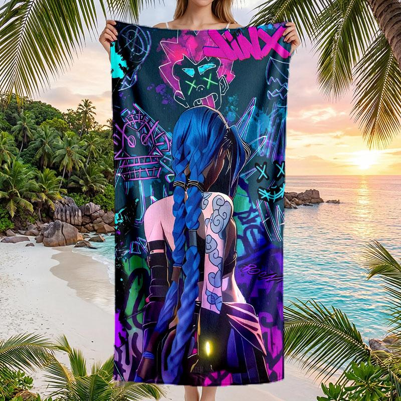 Large Beach Towel Quick Dry Absorbent Towel For Beach IndoorArcane