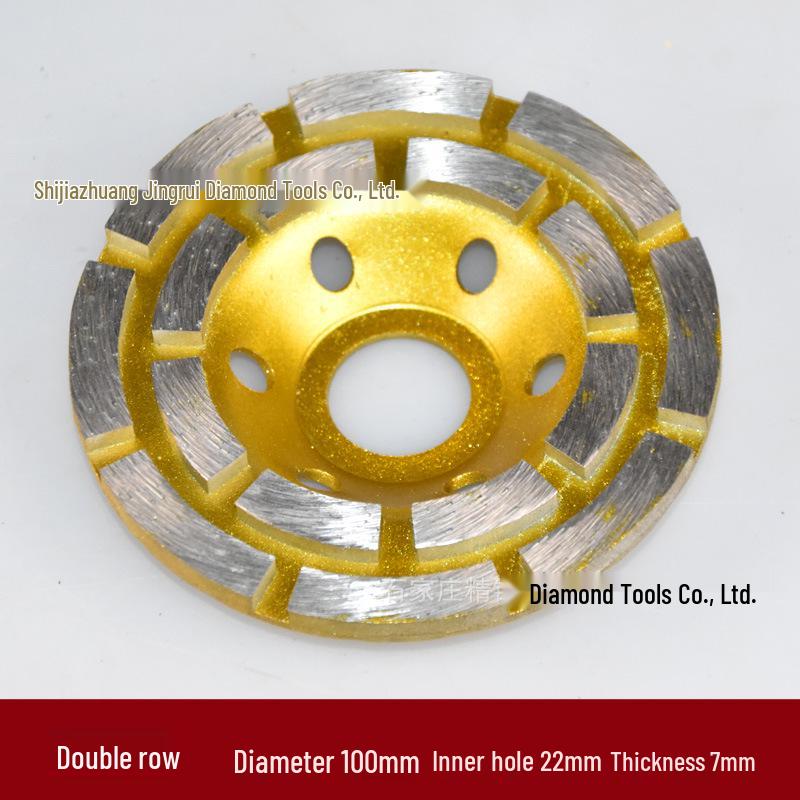 Diamond Stone Grinding Disc for Concrete Floors - Bowl Shape 80-230mm