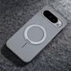 Luxury Rotating Magnetic Stand Carbon Fiber Phone Case for Google Pixel 9 10 Pro XL 9A Magnet Ring Folding Bracket Hard Cover