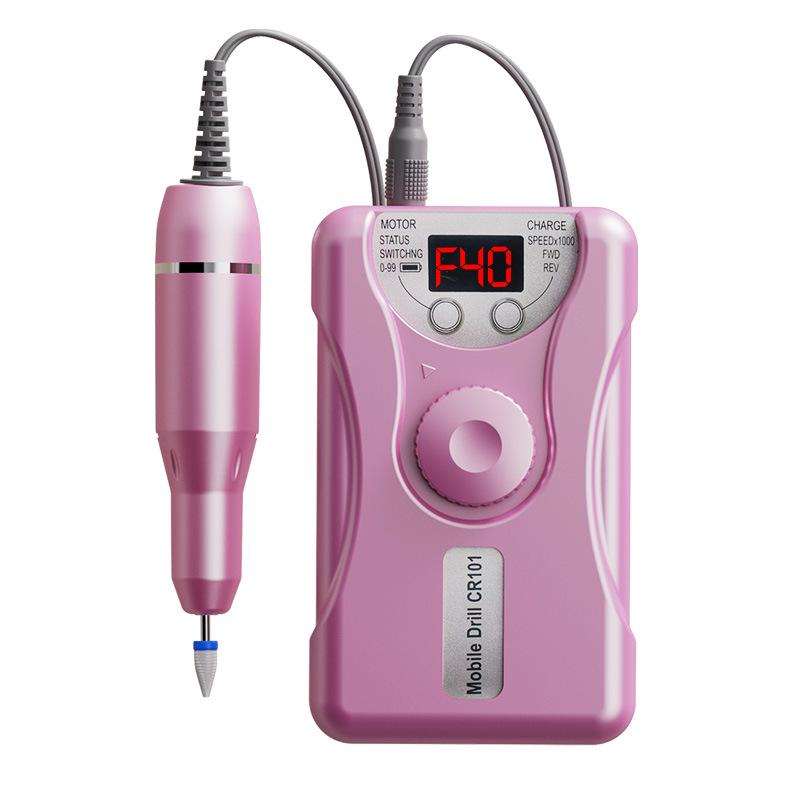 

Portable Rechargeable Automatic Polisher & Grinder for Salons - Nail Removal, Finger & Cuticle Care Tool червоний