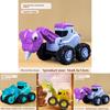 Childrens Dinosaur Construction Vehicle Toy With Press And Go Mechanism For Toddler Development