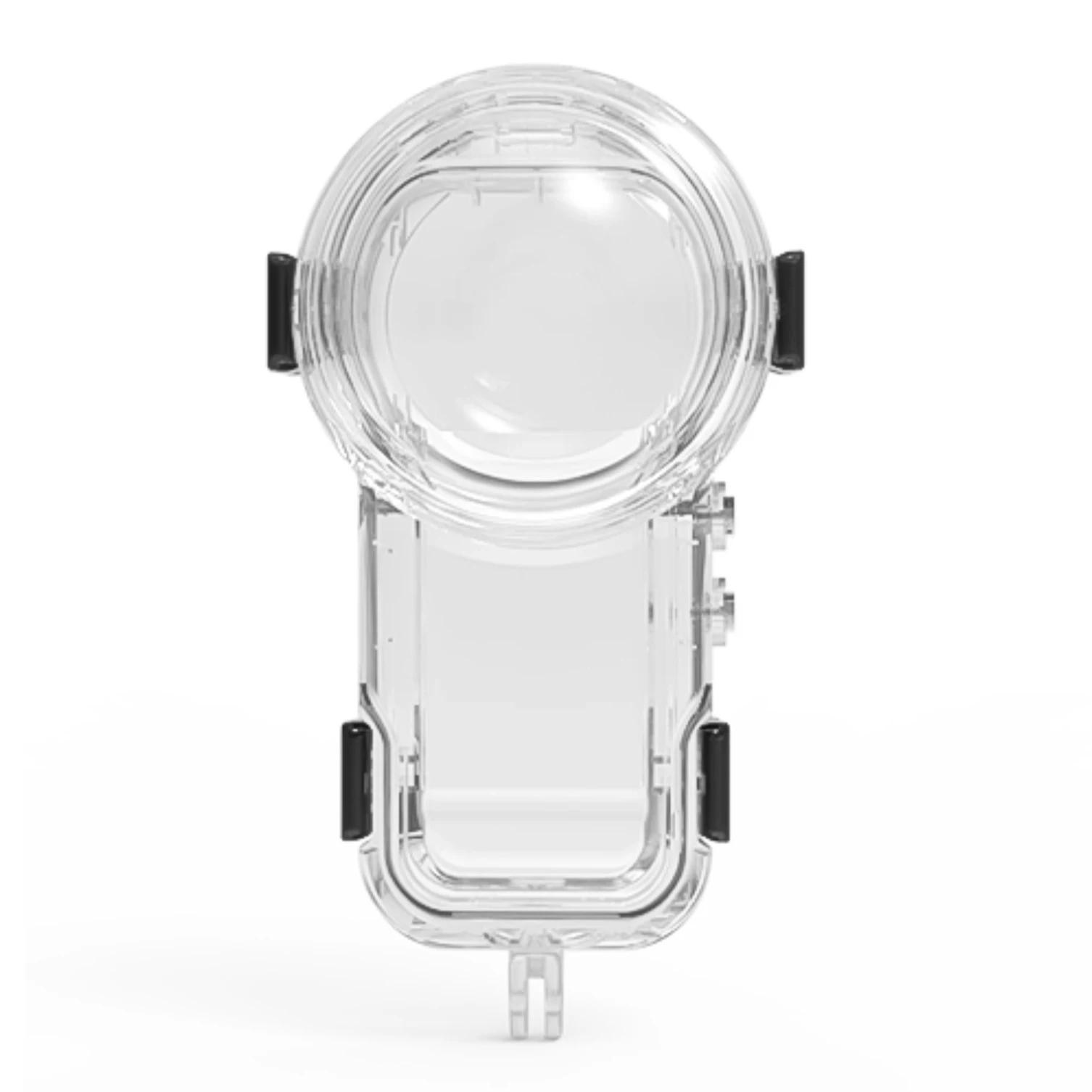 

60M Полностью невидимый водонепроницаемый защитный чехол с обзором 360 градусов Подводный бокс для дайвинга Крышка корпуса для камеры Insta360 X5 Аксессуар