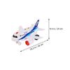 Airplane Model Toy For Children Indoor Play Development 26X24X15cm Moving 1Pack