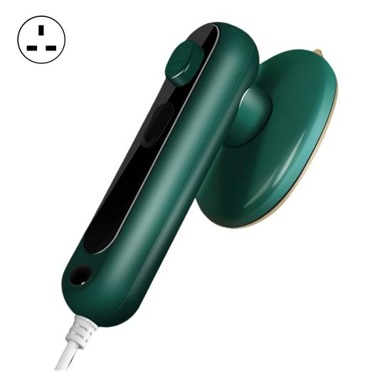 

Паровой утюг для одежды с резервуаром для воды 2 режима Простота в использовании Влажная/сухая глажка Ручной отпариватель для одежды Портативный утюг UK зелёный