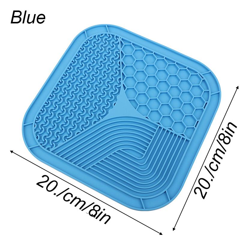 Pet Licking Pad Slow Food Pad Dog Premium Lick Pad with Suction Cup Dog Licking Mat Slow Eating Anti-choking Mat