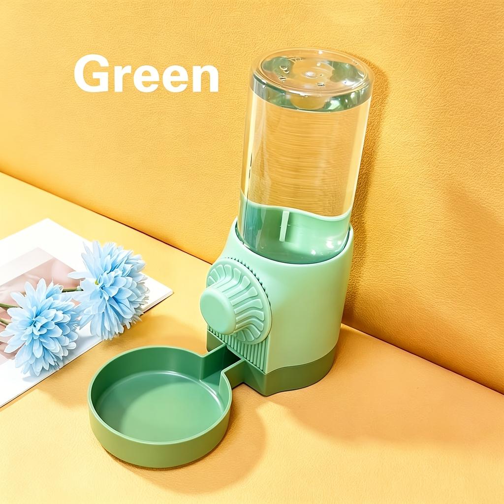 Battery-Free Hanging Pet Water Feeder No Spill Cage Mount Water Bottle Bowl Suitable For Dogs Cats Rabbits