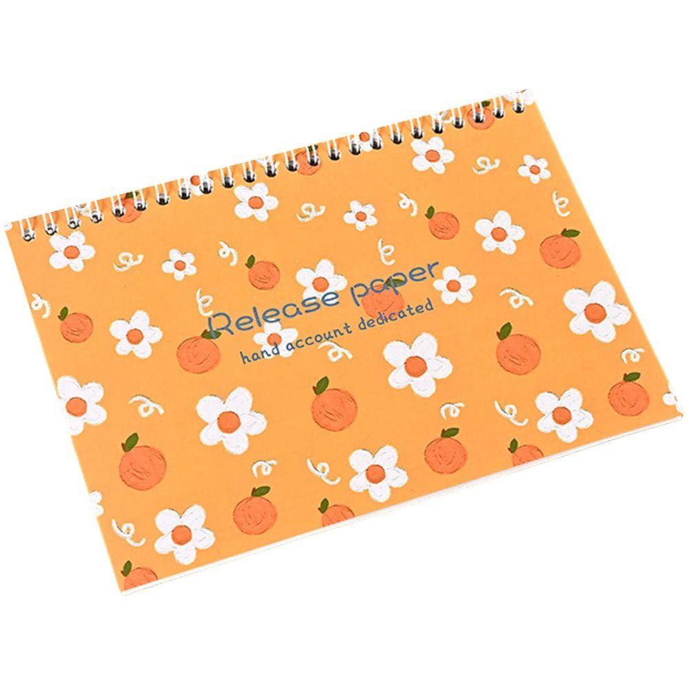 32Sheets Release Paper Book A5 Size Sticker Collecting Albums Sticker Storage Book  Stationery