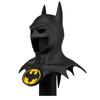 1x Masker Attributen Voor Batman Maskers Volledig Hoofd Bruce Wayne Cosplay Superheld Latex