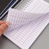 A6 Coil Spiral Notebook, Multi-Functional Grid Ruled Memo Pad, Portable Daily Journal Notepad for School Office Quick Recording