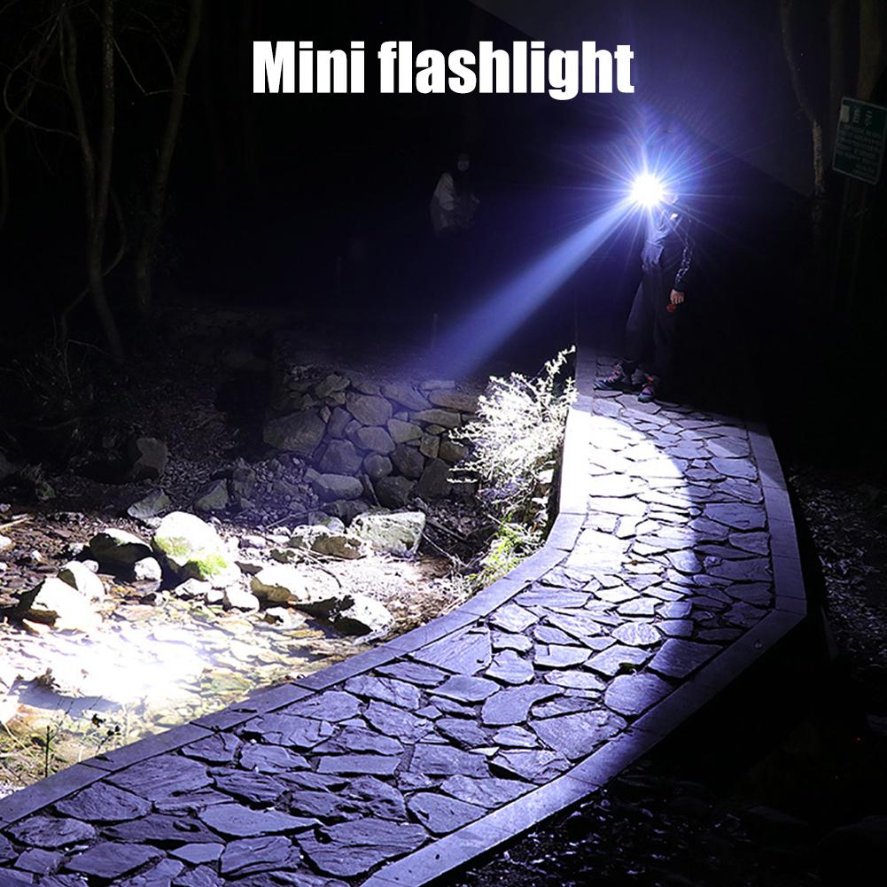 1-5PCS 395nm UV LED Torch Mini Portable Flashlight with Clip Pen Light Waterproof Banknote Pet Urine Stains Detector Pocket Lamp