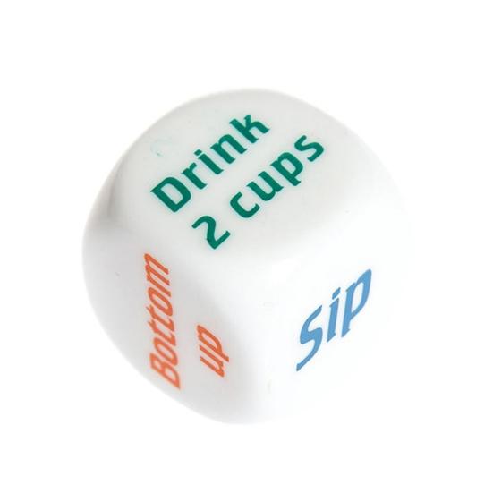 3Pcs/Set Funny Drinking Sip Dice Roll Decider Game Party Bar Pub Club Toy Gift