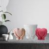 Kerzenform, herzförmige Silikon-Aromatherapie-Form, DIY-Seifenform für Hochzeitstag, Heimdekoration