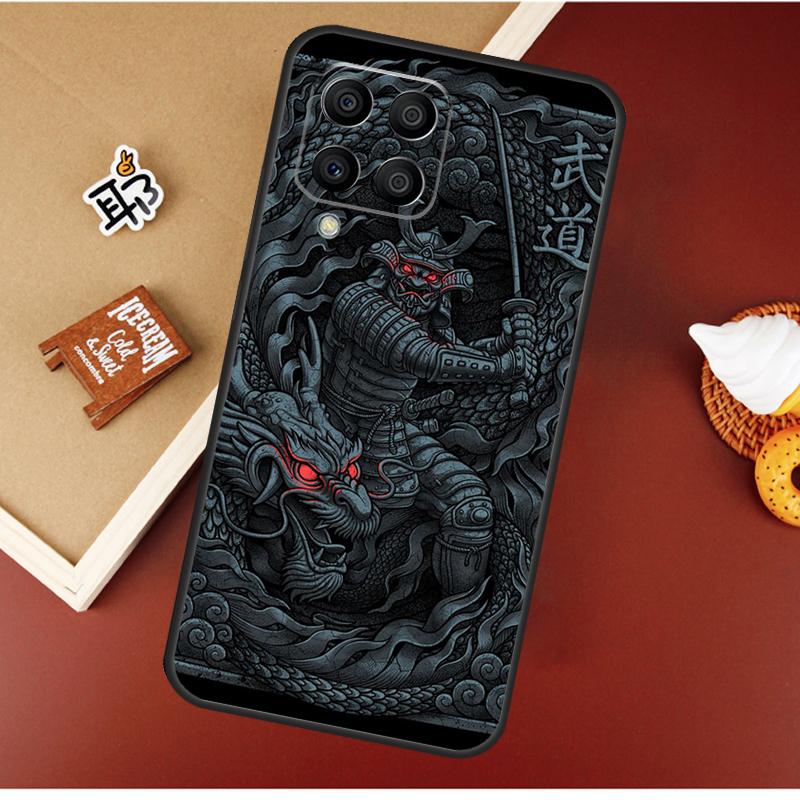 Anime Japanese Samurai Case For Samsung Galaxy M55 M35 M15 M56 M36 M16 M06 M31 M13 M33 M53 M12 M32 M52 M14 M34 M54