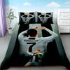 Cristiano Ronaldo Duvet Cover Football Theme Bedding Set for Comfortable and Breathable Bedroom Decor Fan Best Gifts