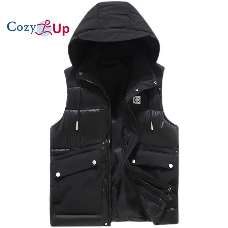 Cozy Up Men's Lightweight Hooded Puffer Vest