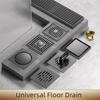 Anti-Odor Drain Valve Cover Dual Use Shower Trap Filter Bathroom Drain Plug  Shower Room