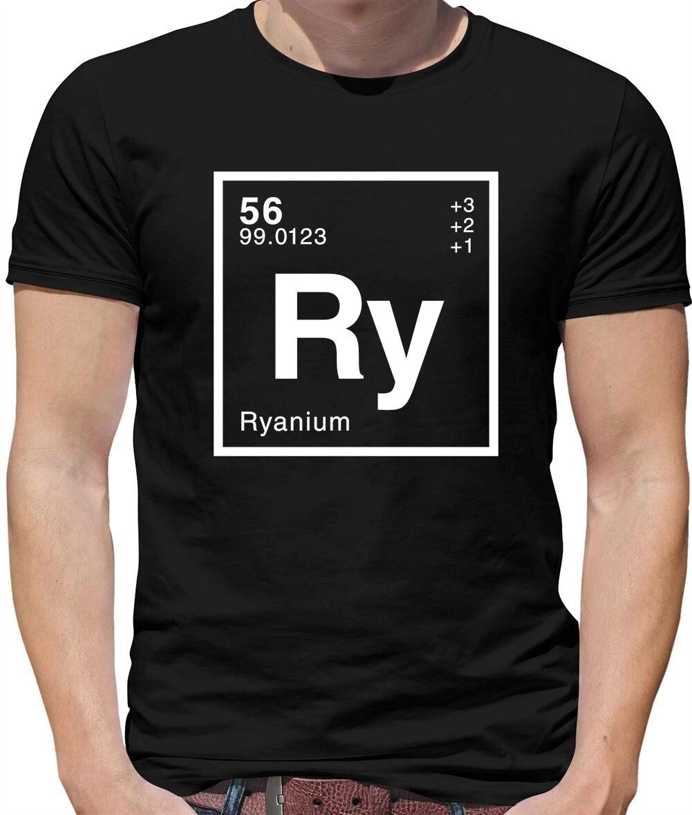 Element Name Ryan Mens T-Shirt - Surname - First Name - Physics - Science - Nerd XXXL
