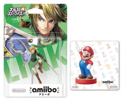 Amiibo Link Smash Original Sticker Included (Super Bros. Series)