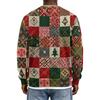 Men's Christmas Neck Pullover Sweatshirt