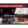 2pcs/set 83 LEDs Universal Tail Lights Brake Reverse Lights for Jeep Wrangler CJ TJ YJ JK