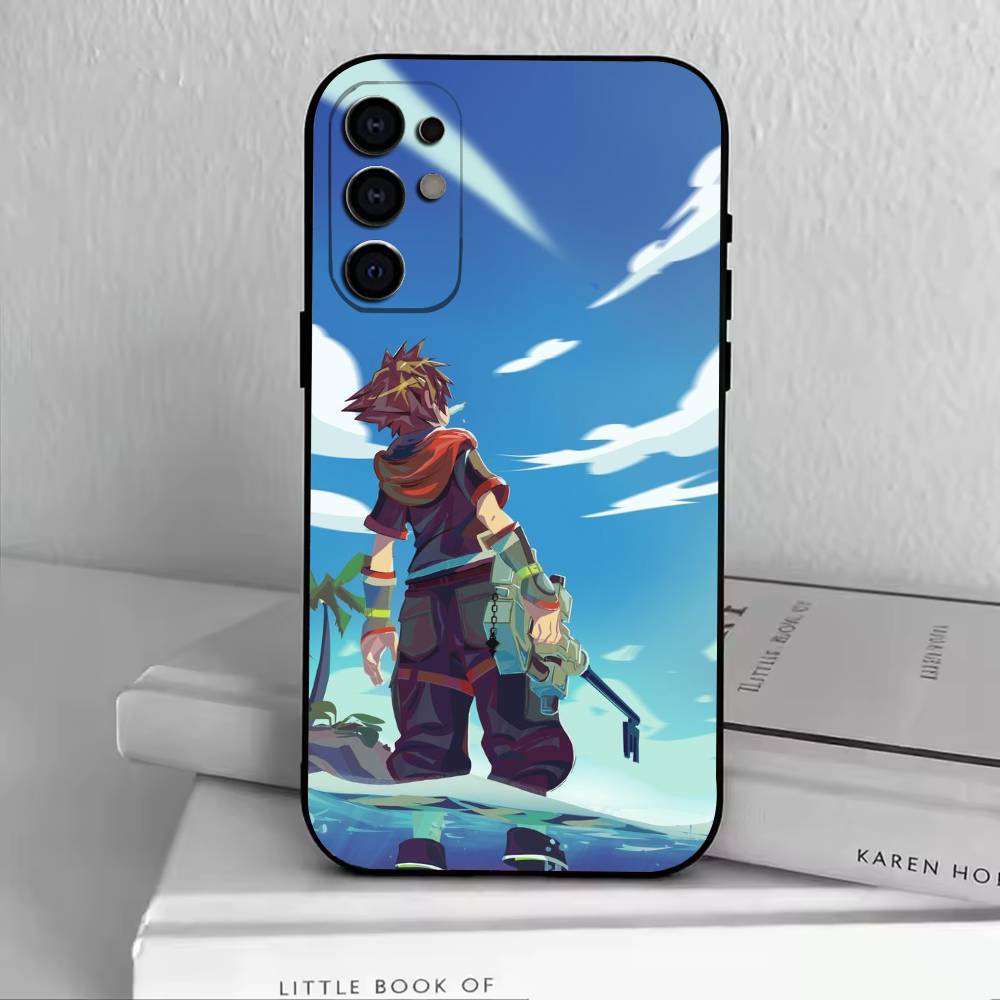 KH-Kingdoms Hearts G-Game  Phone Case Black Silicone Soft For Samsung S25,S24,S21,S22,S23,S30,Ultra,S20,Plus,Fe,Lite