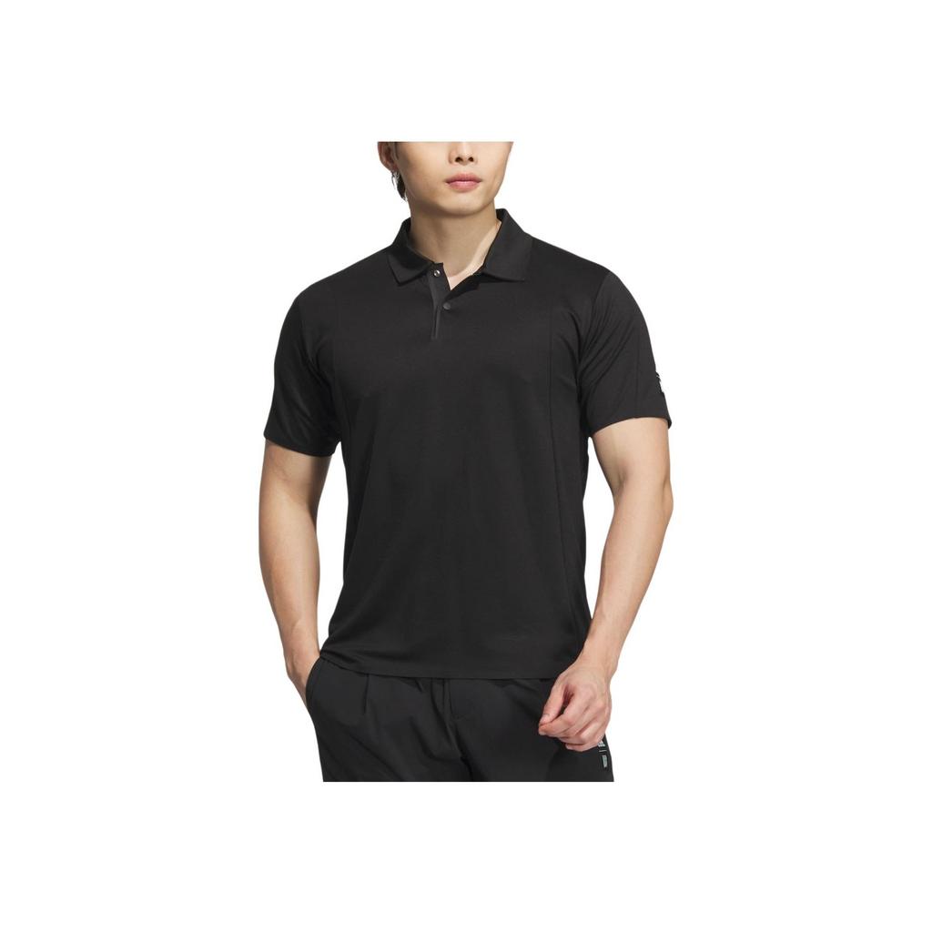 adidas Martial Series Casual Sports Short Sleeve Polo Shirt Men Tops Black JI8700