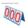 3-Digit Display Flip Scoreboard Waterproof Plastic Portable Scoreboard  Table Tennis