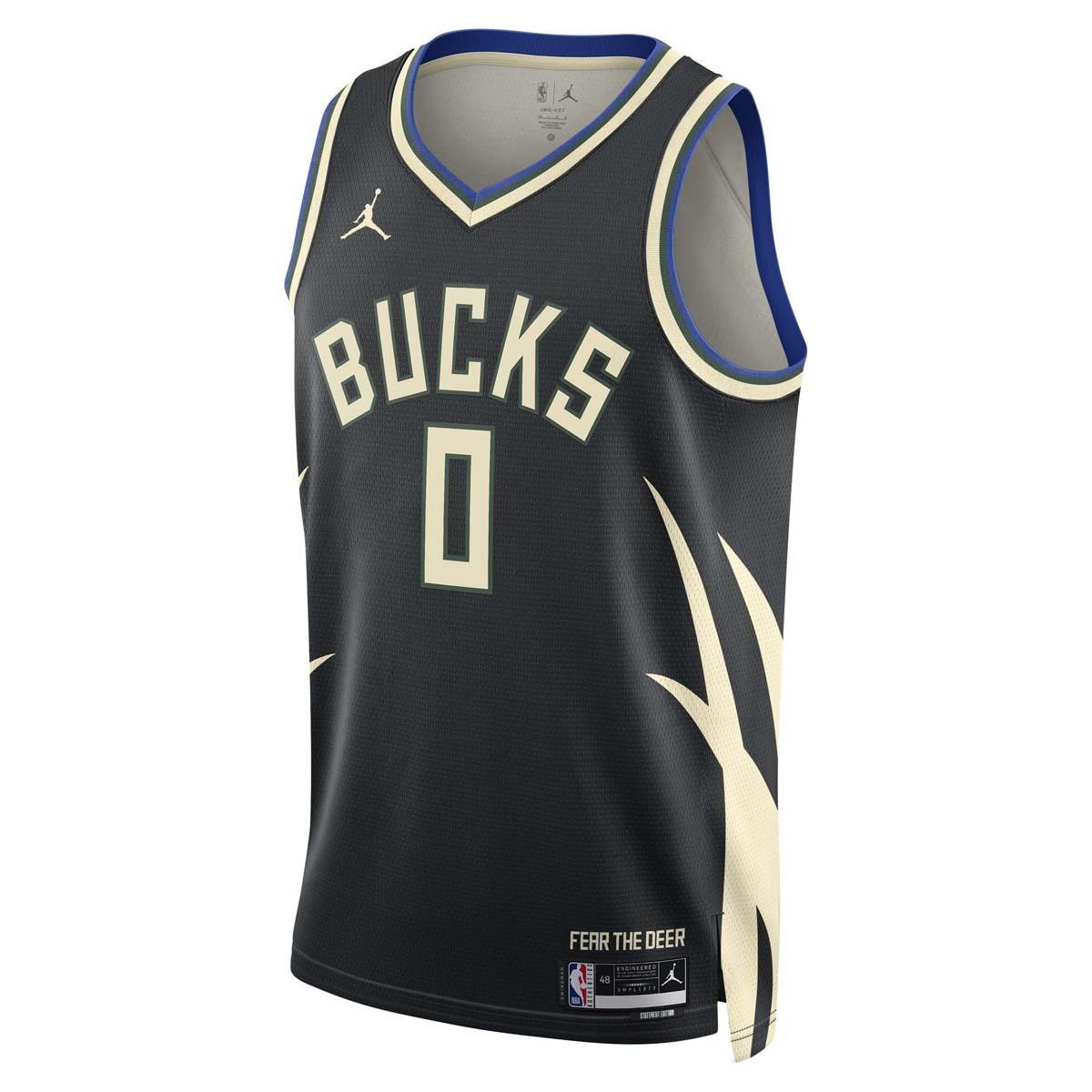 Nike Milwaukee Bucks Basketball Jersey Men s DO9533-015 XL